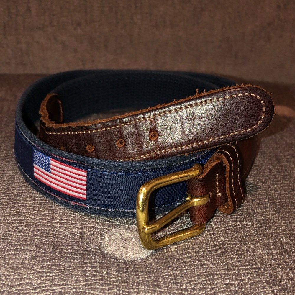 Men’s American Flag Belt